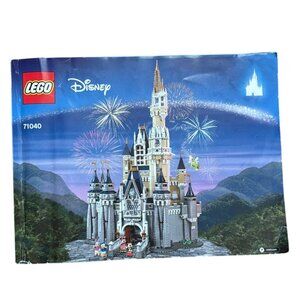 LEGO The Disney Castle Set 71040 Instruction Book ONLY-GUC